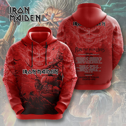 NEW PREMIUM IRON MAIDEN 3D APPAREL