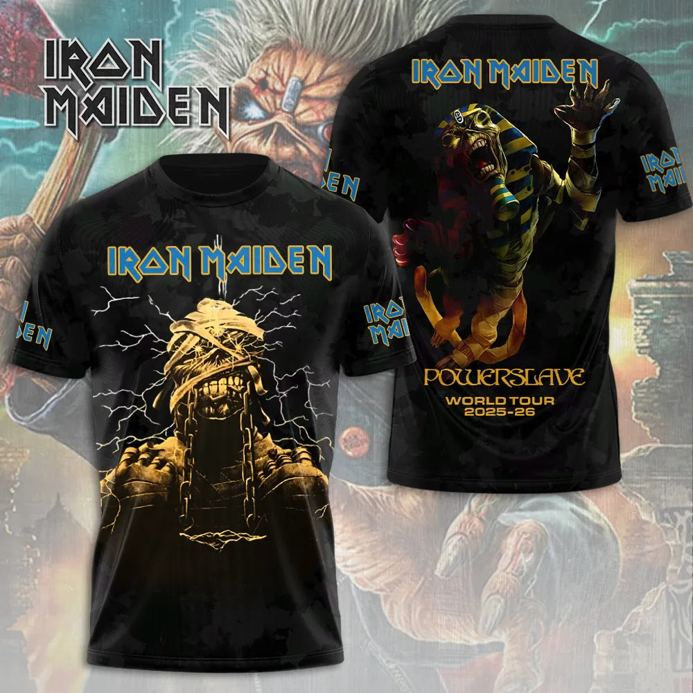 NEW PREMIUM IRON MAIDEN 3D APPAREL