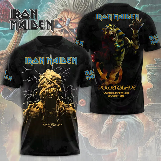 NEW PREMIUM IRON MAIDEN 3D APPAREL