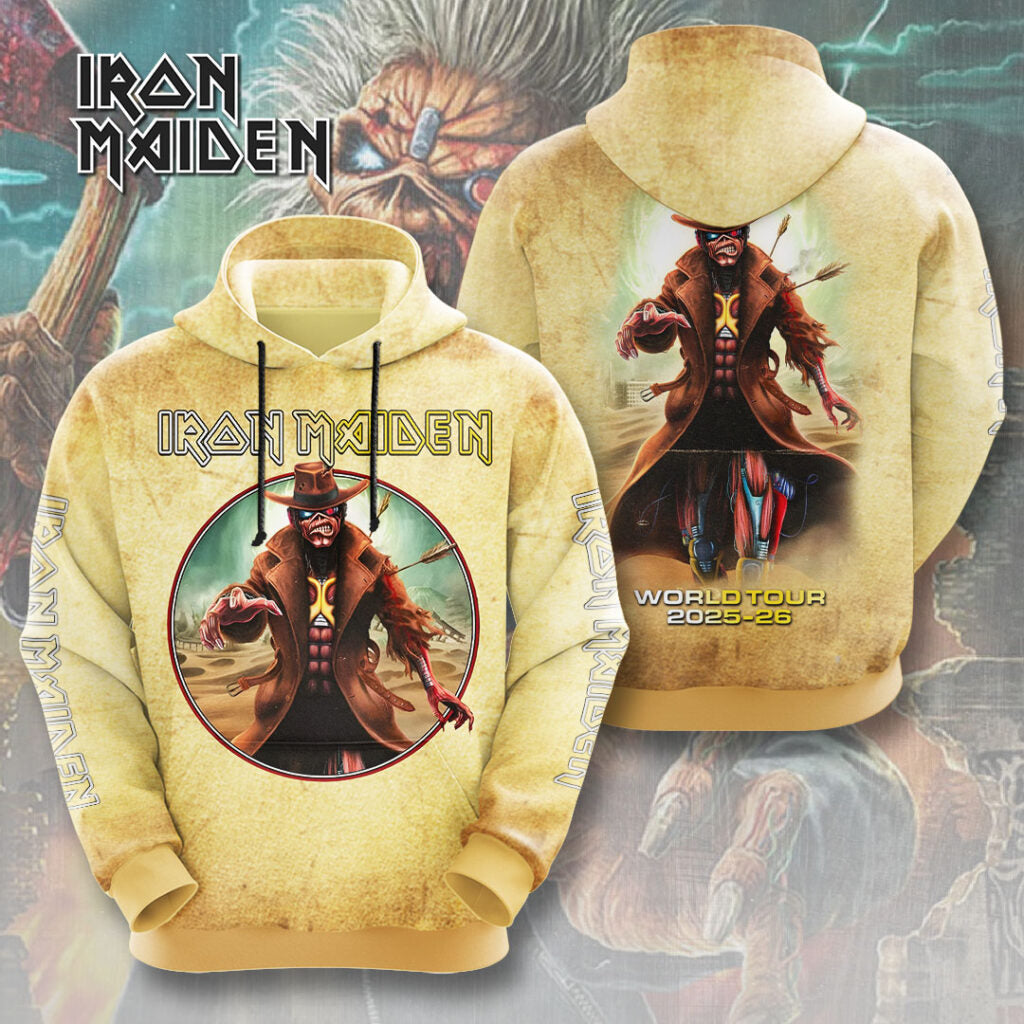 NEW PREMIUM IRON MAIDEN 3D APPAREL