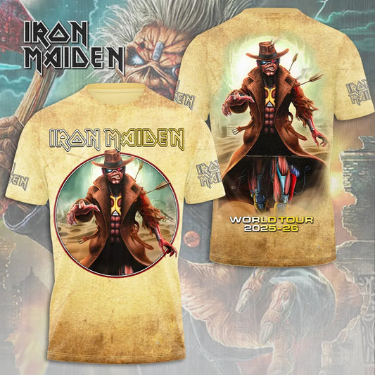 NEW PREMIUM IRON MAIDEN 3D APPAREL