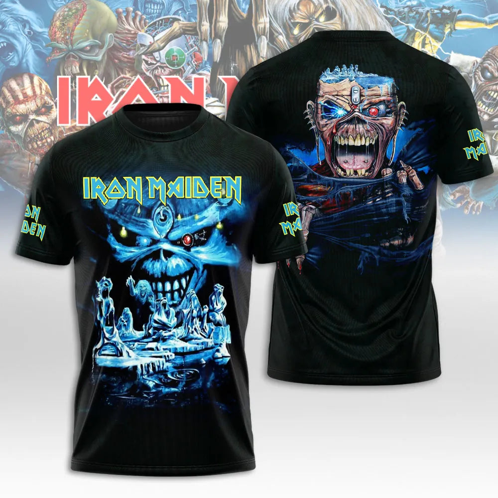 NEW PREMIUM IRON MAIDEN 3D APPAREL
