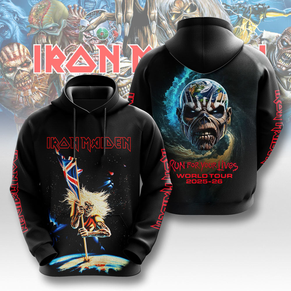 NEW PREMIUM IRON MAIDEN 3D APPAREL