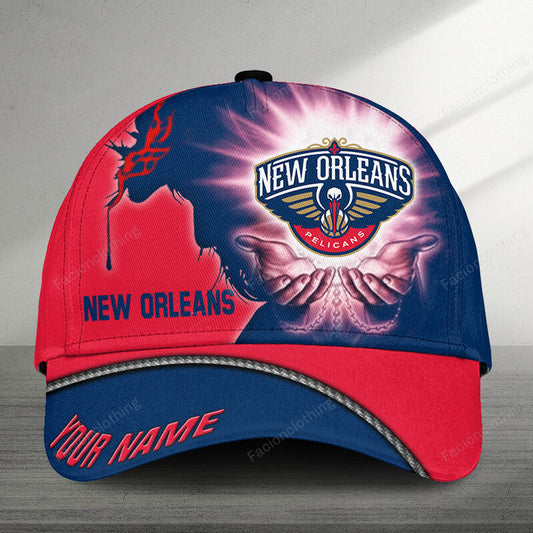 LIMITED EDITION - NEW CUSTOMIZED NBA30 NO NEW ORLEANS PELICANS CLASSIC CAP