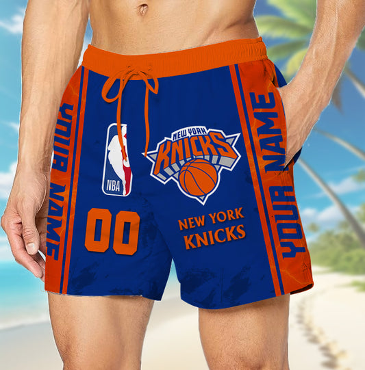 LIMITED EDITION - NEW CUSTOMIZED NBA04 NY NEW YORK KNICKS UNISEX SHORT PANTS