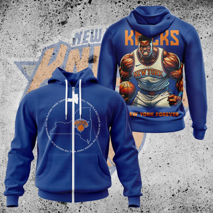 LIMITED EDITION - NEW CUSTOMIZED NBA04 NY NEW YORK KNICKS UNISEX T-SHIRT, POLO, HOODIE & JACKETS