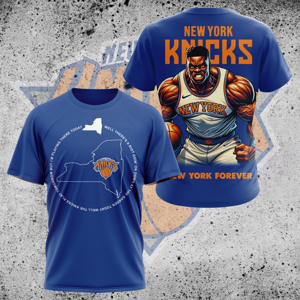 LIMITED EDITION - NEW CUSTOMIZED NBA04 NY NEW YORK KNICKS UNISEX T-SHIRT, POLO, HOODIE & JACKETS