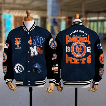 LIMITED EDITION - NEW CUSTOMIZED MLB17 NYM NEW YORK METS UNISEX T-SHIRT, POLO, HOODIE & JACKETS