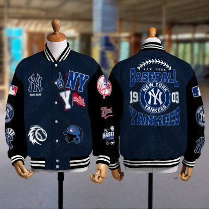 LIMITED EDITION - NEW CUSTOMIZED MLB01 NYY NEW YORK YANKEES UNISEX T-SHIRT, POLO, HOODIE & JACKETS