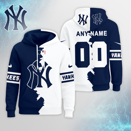 LIMITED EDITION - NEW CUSTOMIZED MLB01 NYY NEW YORK YANKEES UNISEX T-SHIRT, POLO, HOODIE & JACKETS