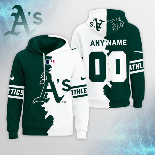 LIMITED EDITION - NEW CUSTOMIZED MLB23 OAS OAKLAND ATHLETICS UNISEX T-SHIRT, POLO, HOODIE & JACKETS