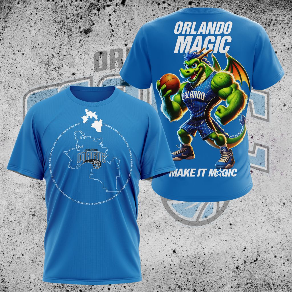 LIMITED EDITION - NEW CUSTOMIZED NBA15 OM ORLANDO MAGIC UNISEX T-SHIRT, POLO, HOODIE & JACKETS