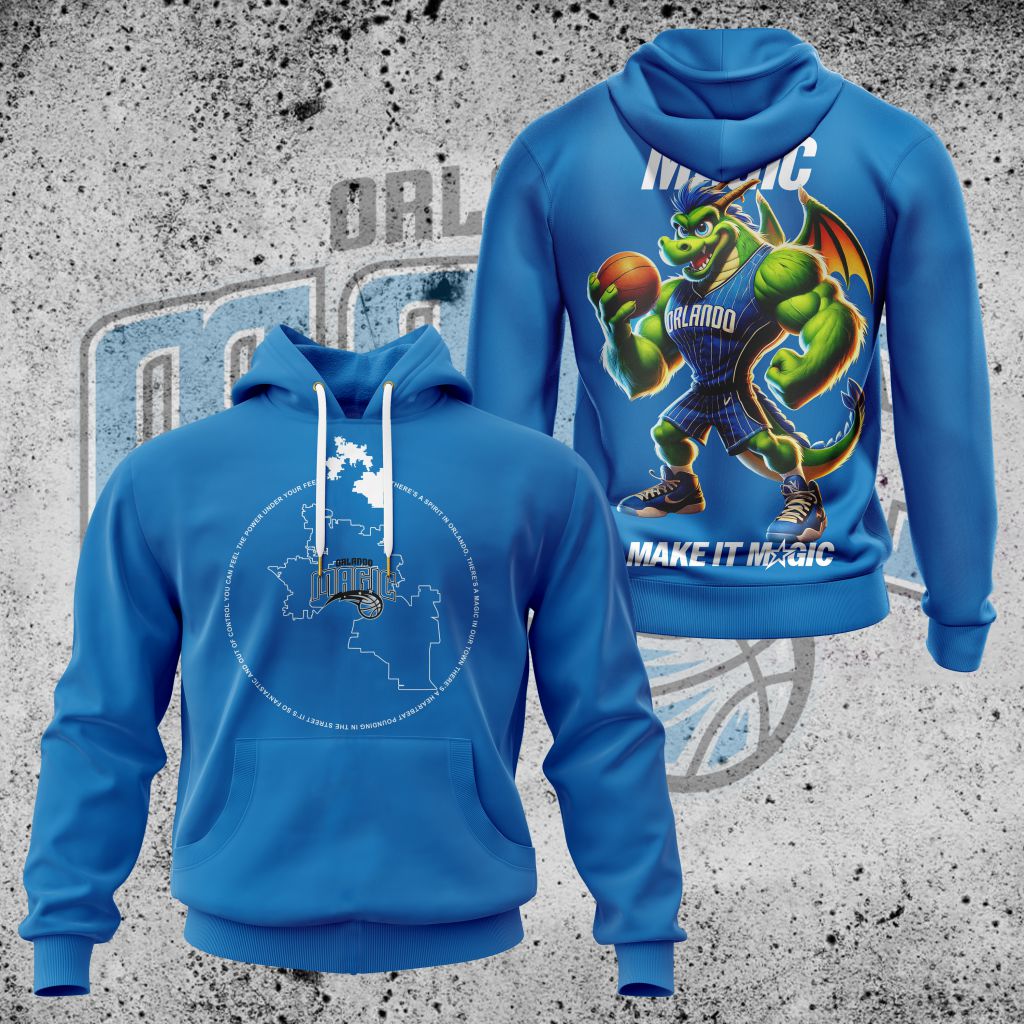 LIMITED EDITION - NEW CUSTOMIZED NBA15 OM ORLANDO MAGIC UNISEX T-SHIRT, POLO, HOODIE & JACKETS
