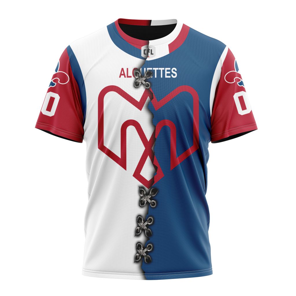 CFL Customized T-Shirt Mix Jersey (Adult & Kid)