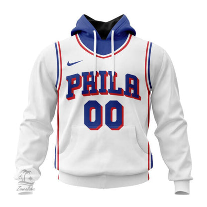 LIMITED EDITION - NEW CUSTOMIZED NBA26 P76 PHILADELPHIA 76ERS UNISEX T-SHIRT, POLO, HOODIE & JACKETS