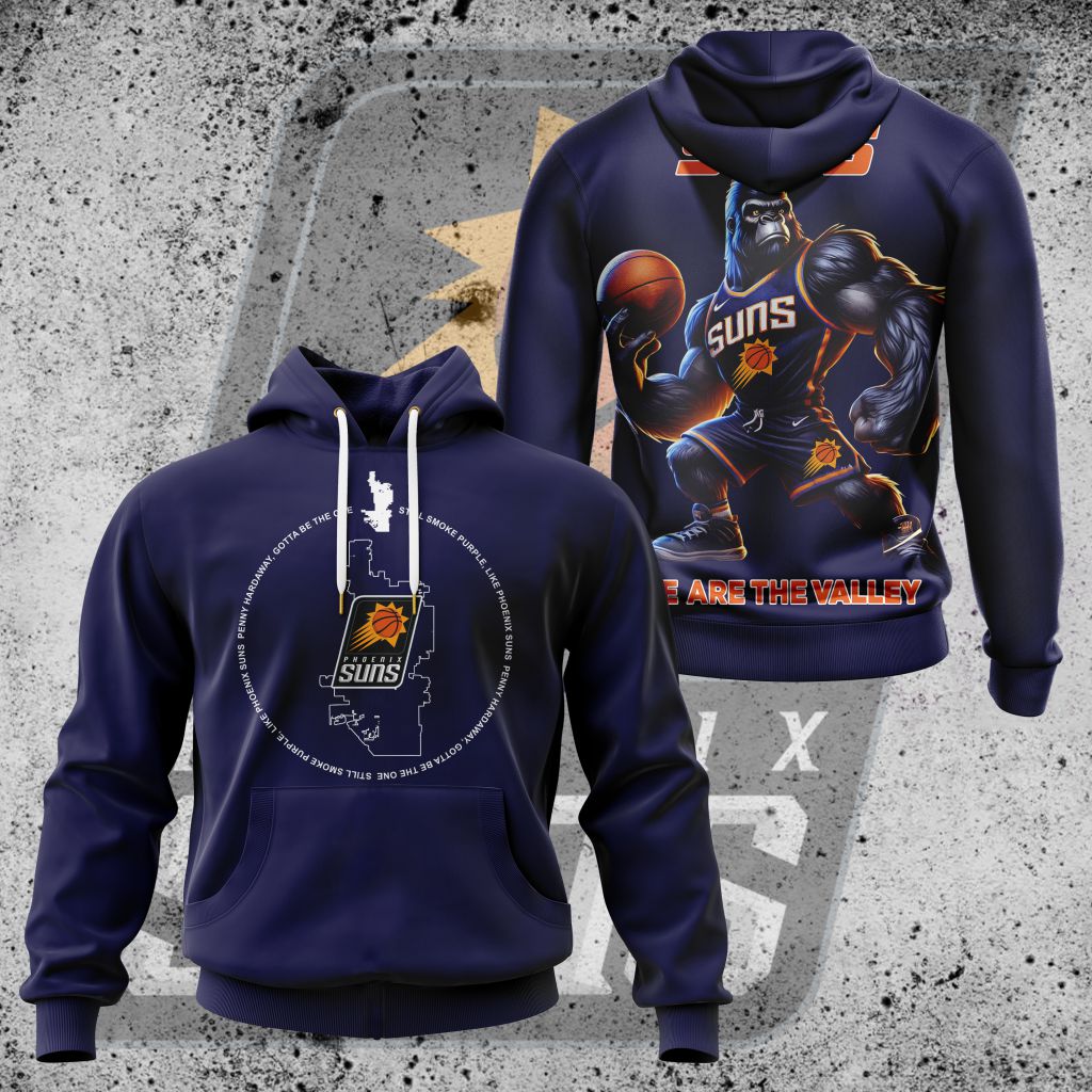 LIMITED EDITION - NEW CUSTOMIZED NBA21 PS PHOENIX SUNS UNISEX T-SHIRT, POLO, HOODIE & JACKETS