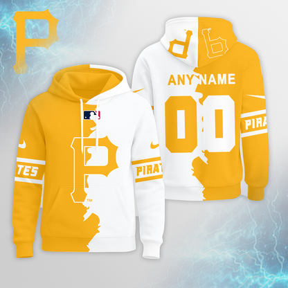 LIMITED EDITION - NEW CUSTOMIZED MLB29 PHP PITTSBURGH PIRATES UNISEX T-SHIRT, POLO, HOODIE & JACKETS