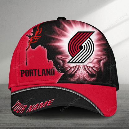 LIMITED EDITION - NEW CUSTOMIZED NBA22 PT PORTLAND TRAIL BLAZERS CLASSIC CAP