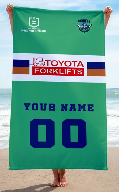 LIMITED EDITION - NEW 04 CRD PERSONALIZED BEACH TOWEL GIFT FOR FANS