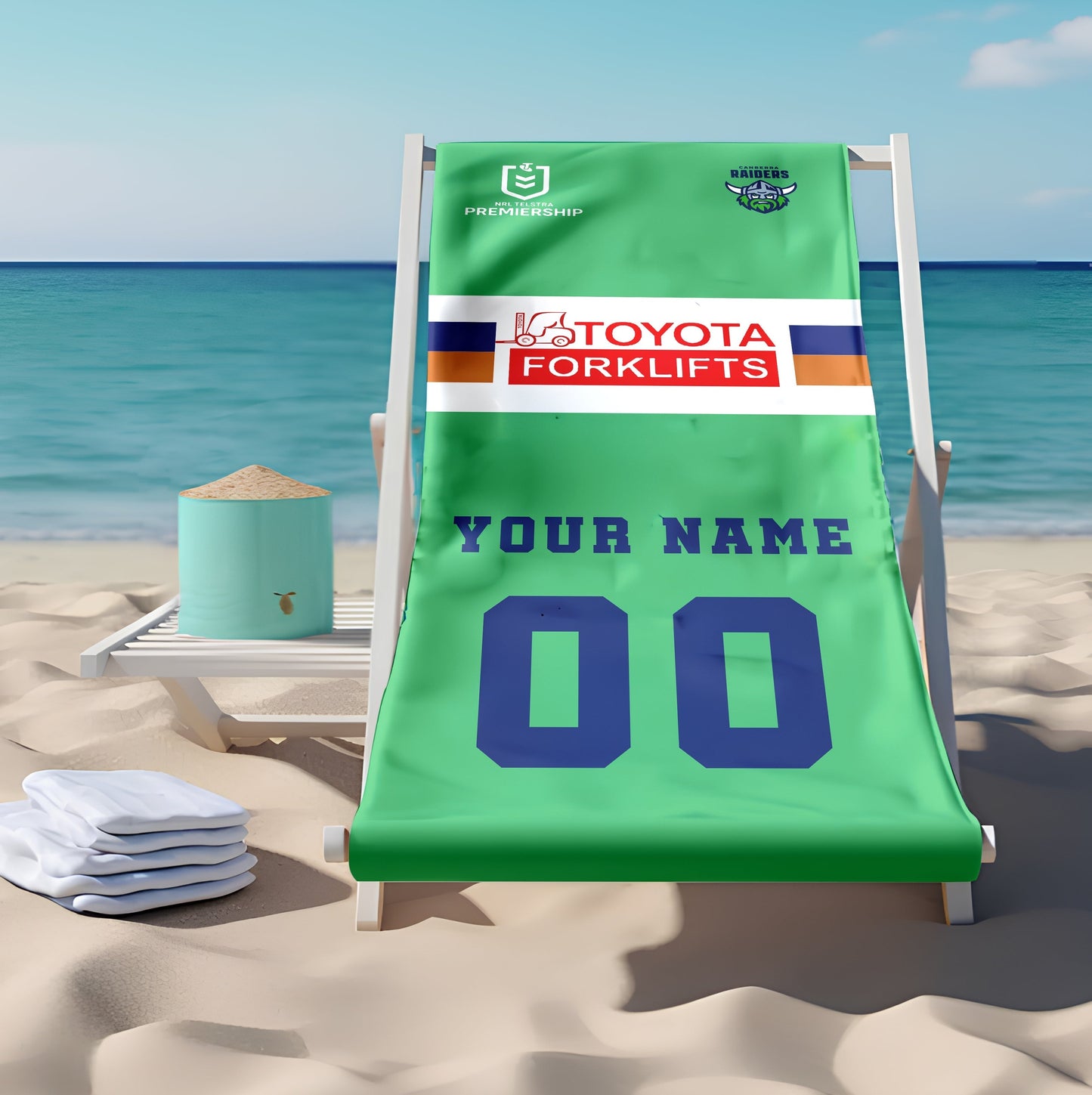 LIMITED EDITION - NEW 04 CRD PERSONALIZED BEACH TOWEL GIFT FOR FANS