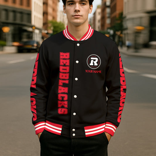 CFL 2025 Personalized Baseball Jacket