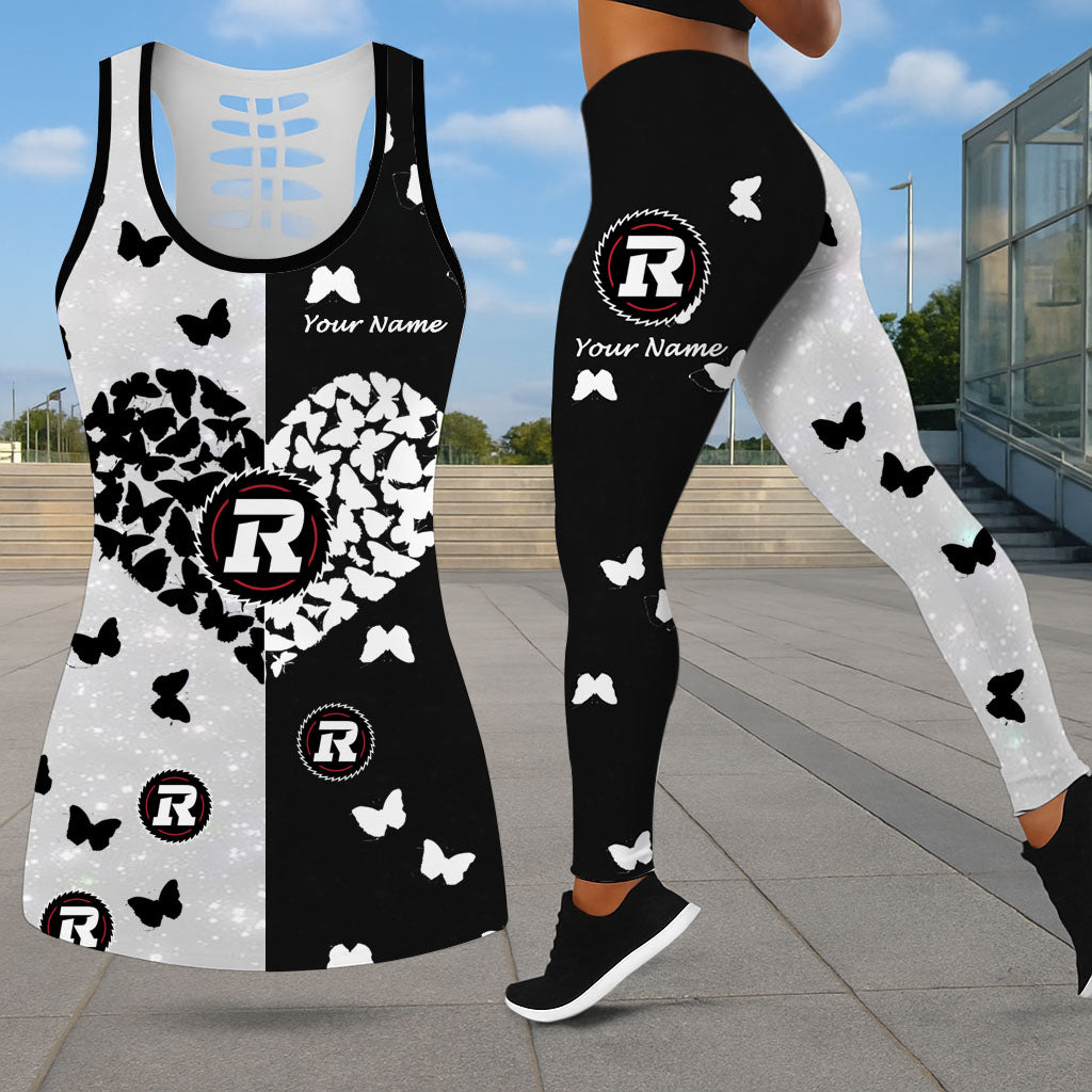 New CFL Customized Leggings & Hollow Tank Top Set