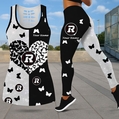 New CFL Customized Leggings & Hollow Tank Top Set