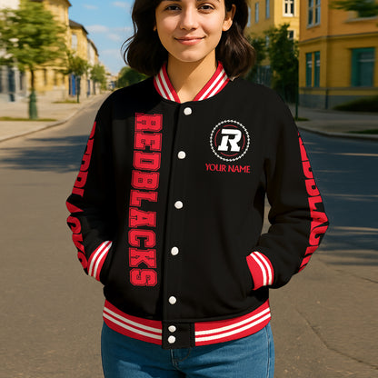 CFL 2025 Personalized Baseball Jacket