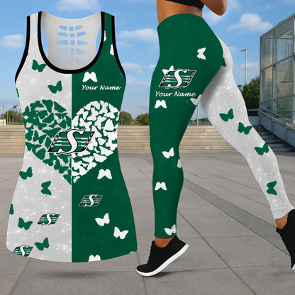 New CFL Customized Leggings & Hollow Tank Top Set