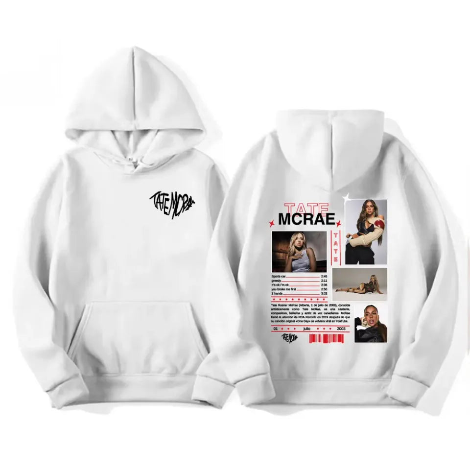 TATE MCRAE UNISEX HOODIE 2025
