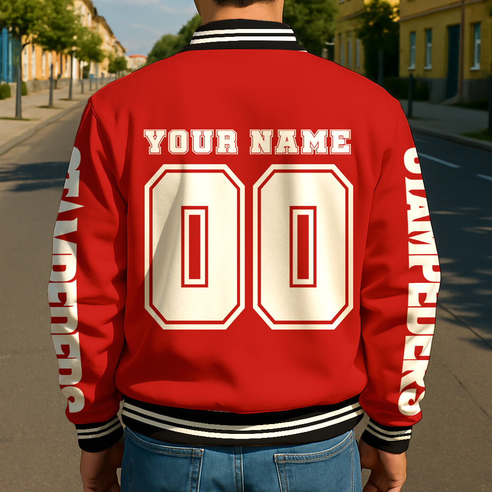CFL New Personalized Baseball Jacket