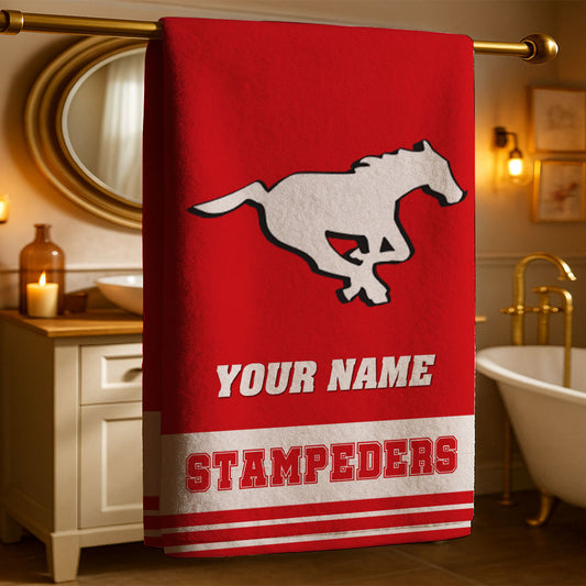 New CFL Personalized Beach & Bath Towel