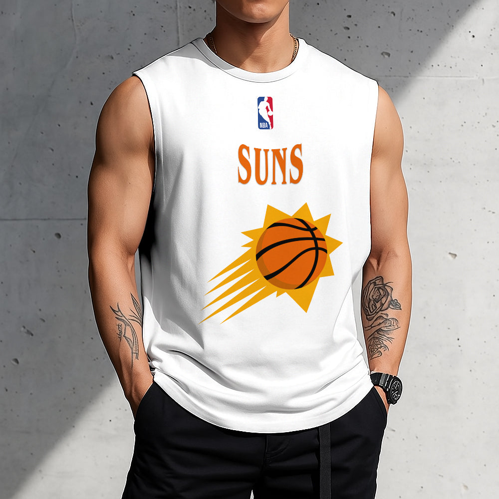 LIMITED EDITION - NEW CUSTOMIZED NBA21 PS PHOENIX SUNS TANKTOP & GYM SHIRT