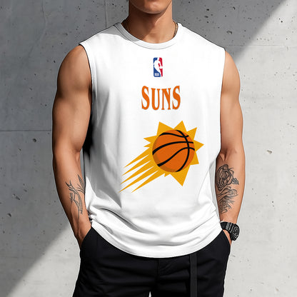 LIMITED EDITION - NEW CUSTOMIZED NBA21 PS PHOENIX SUNS TANKTOP & GYM SHIRT