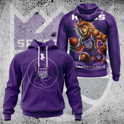 LIMITED EDITION - NEW CUSTOMIZED NBA16 SK SACRAMENTO KINGS UNISEX T-SHIRT, POLO, HOODIE & JACKETS