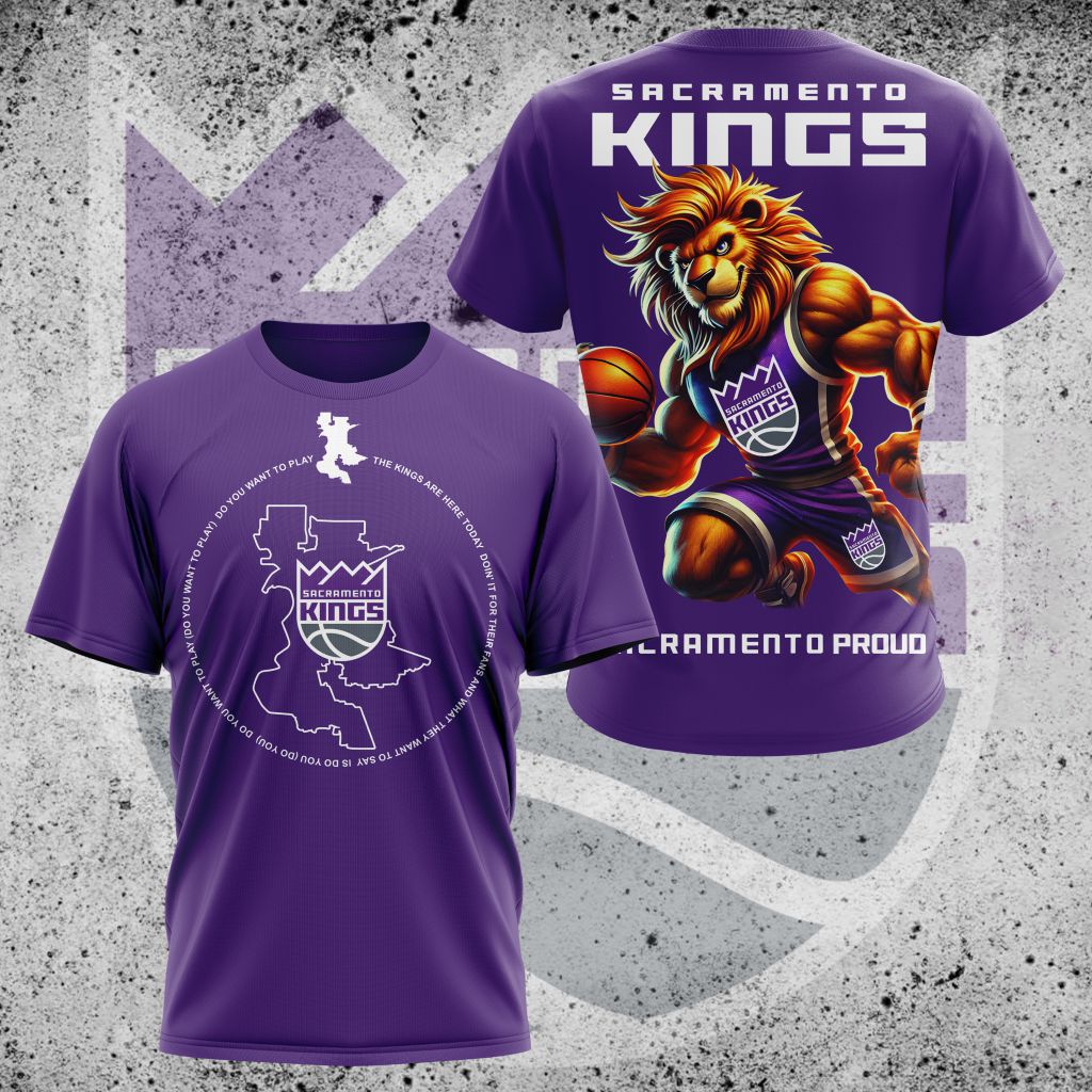 LIMITED EDITION - NEW CUSTOMIZED NBA16 SK SACRAMENTO KINGS UNISEX T-SHIRT, POLO, HOODIE & JACKETS