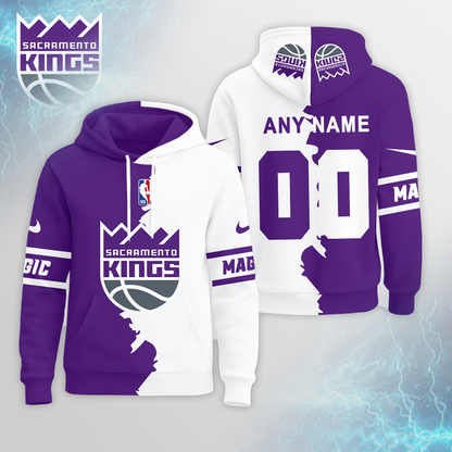 LIMITED EDITION - NEW CUSTOMIZED NBA16 SK SACRAMENTO KINGS UNISEX T-SHIRT, POLO, HOODIE & JACKETS