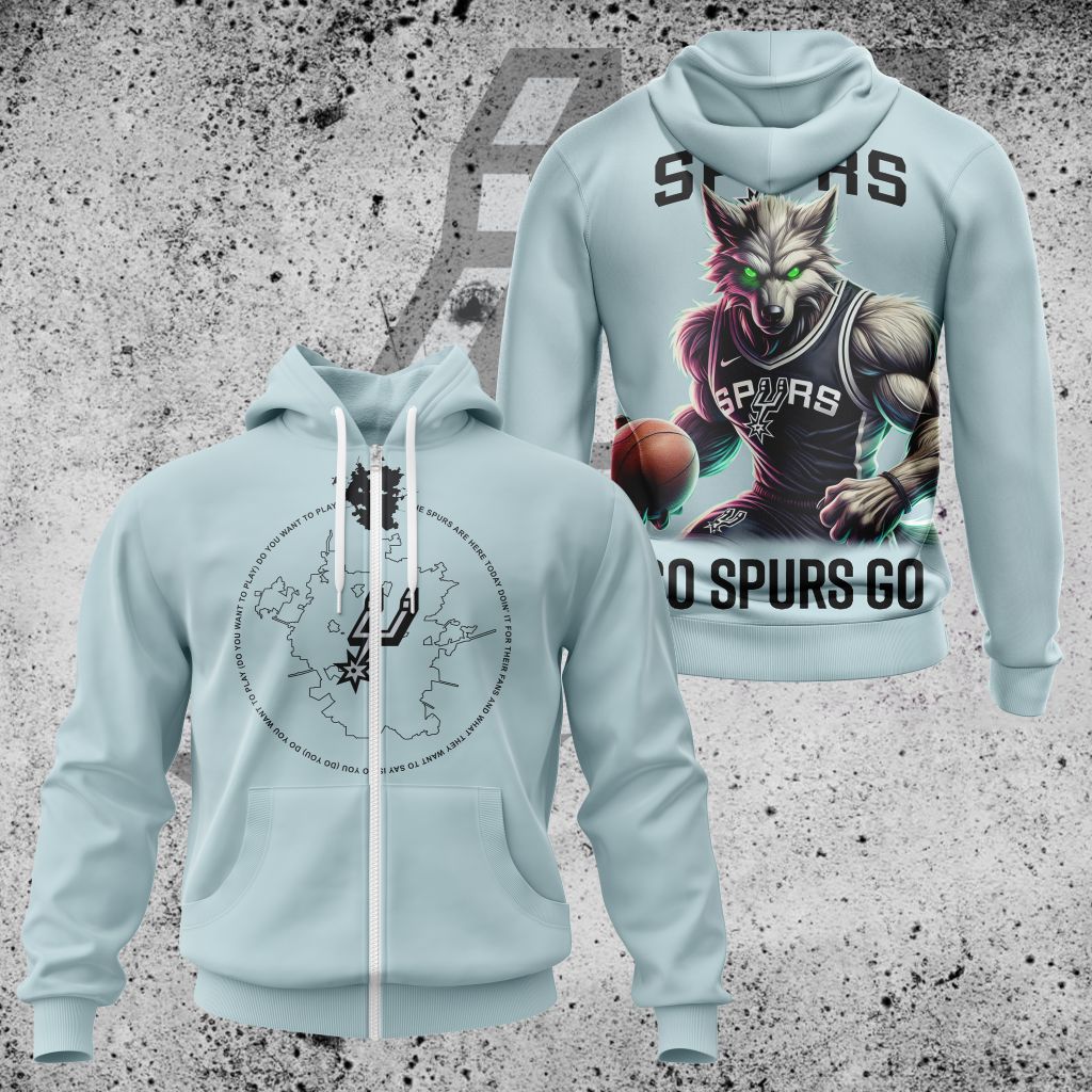 LIMITED EDITION - NEW CUSTOMIZED NBA23 SA SAN ANTONIO SPURS UNISEX T-SHIRT, POLO, HOODIE & JACKETS