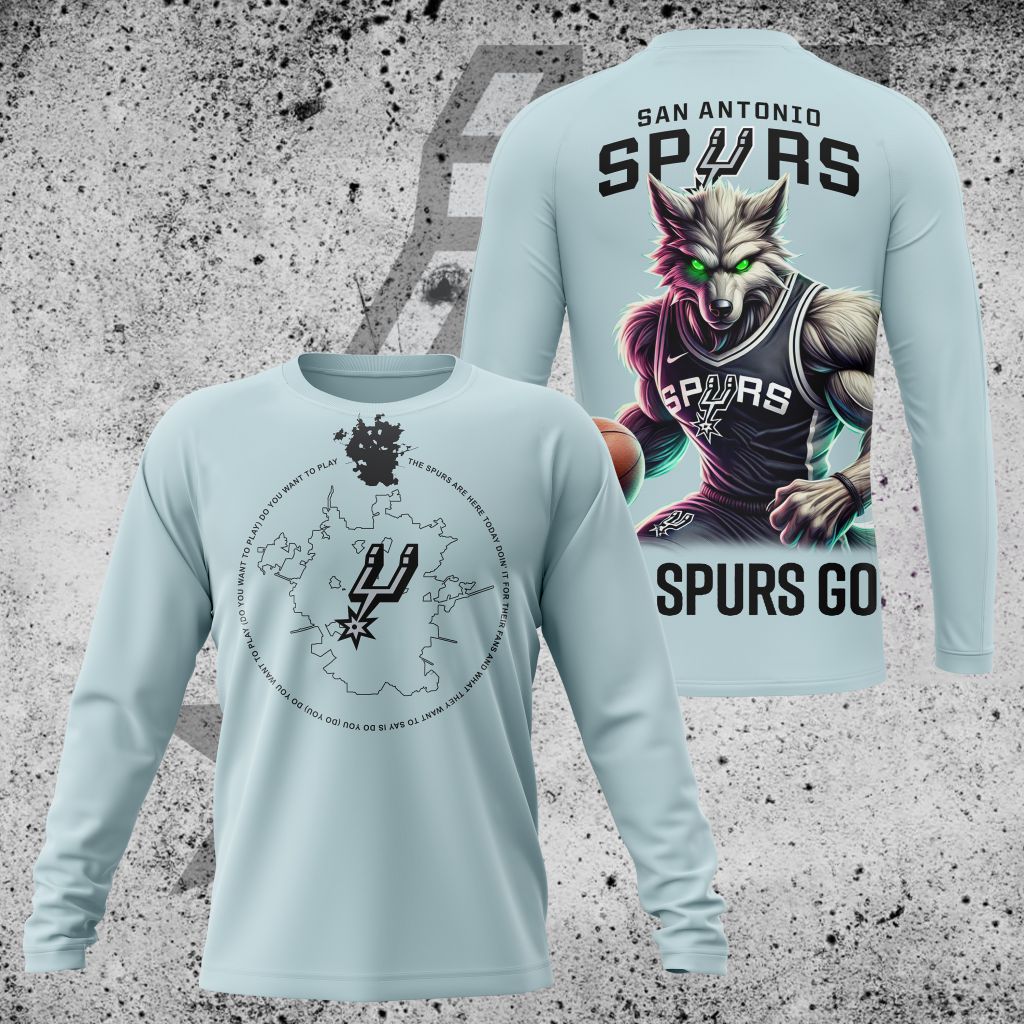 LIMITED EDITION - NEW CUSTOMIZED NBA23 SA SAN ANTONIO SPURS UNISEX T-SHIRT, POLO, HOODIE & JACKETS