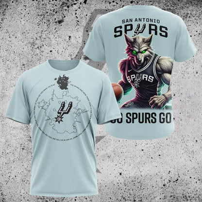 LIMITED EDITION - NEW CUSTOMIZED NBA23 SA SAN ANTONIO SPURS UNISEX T-SHIRT, POLO, HOODIE & JACKETS