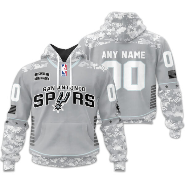 LIMITED EDITION - NEW CUSTOMIZED NBA23 SA SAN ANTONIO SPURS UNISEX T-SHIRT, POLO, HOODIE & JACKETS