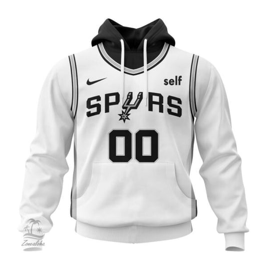 LIMITED EDITION - NEW CUSTOMIZED NBA23 SA SAN ANTONIO SPURS UNISEX T-SHIRT, POLO, HOODIE & JACKETS