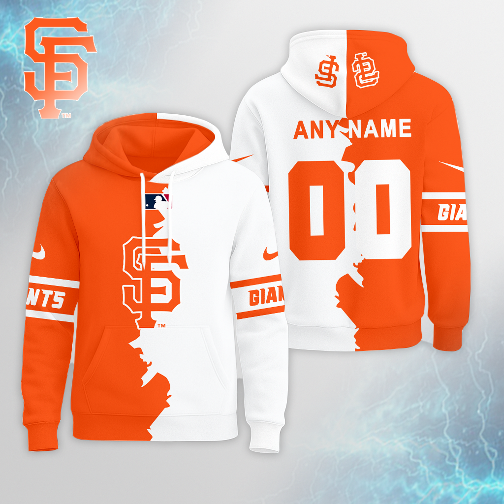LIMITED EDITION - NEW CUSTOMIZED MLB06 SFG SAN FRANCISCO GIANTS UNISEX T-SHIRT, POLO, HOODIE & JACKETS