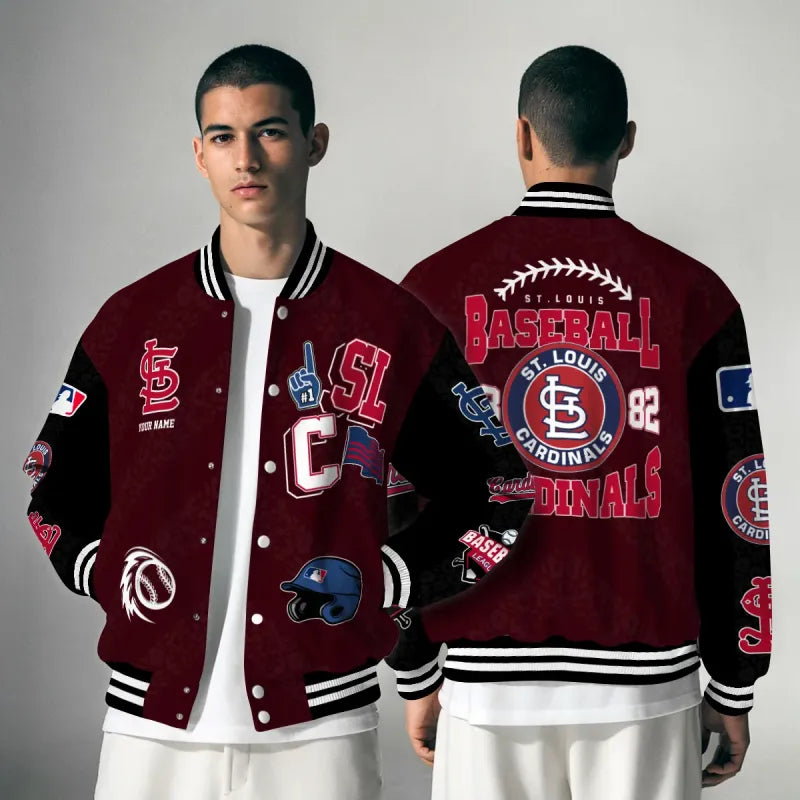 LIMITED EDITION - NEW CUSTOMIZED MLB24 SLC ST. LOUIS CARDINALS UNISEX T-SHIRT, POLO, HOODIE & JACKETS