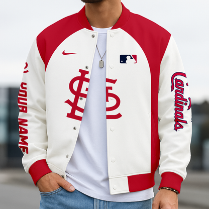LIMITED EDITION - NEW CUSTOMIZED MLB24 SLC ST. LOUIS CARDINALS BASEBALL JACKET