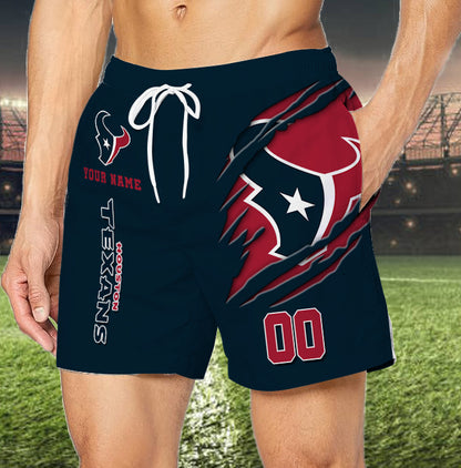 LIMITED EDITION - NEW PREMIUM NFL15 HTT HOUSTON TEXANS SHORT PANTS
