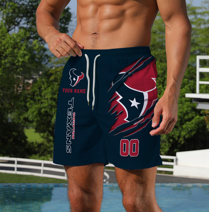 LIMITED EDITION - NEW PREMIUM NFL15 HTT HOUSTON TEXANS SHORT PANTS