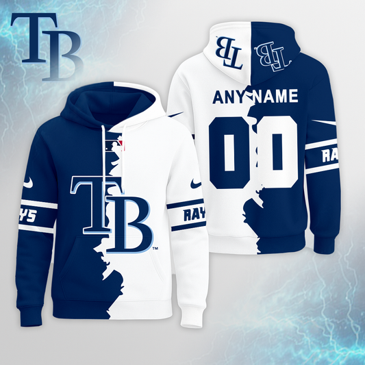 LIMITED EDITION - NEW CUSTOMIZED MLB21 TBR TAMPA BAY RAYS UNISEX T-SHIRT, POLO, HOODIE & JACKETS