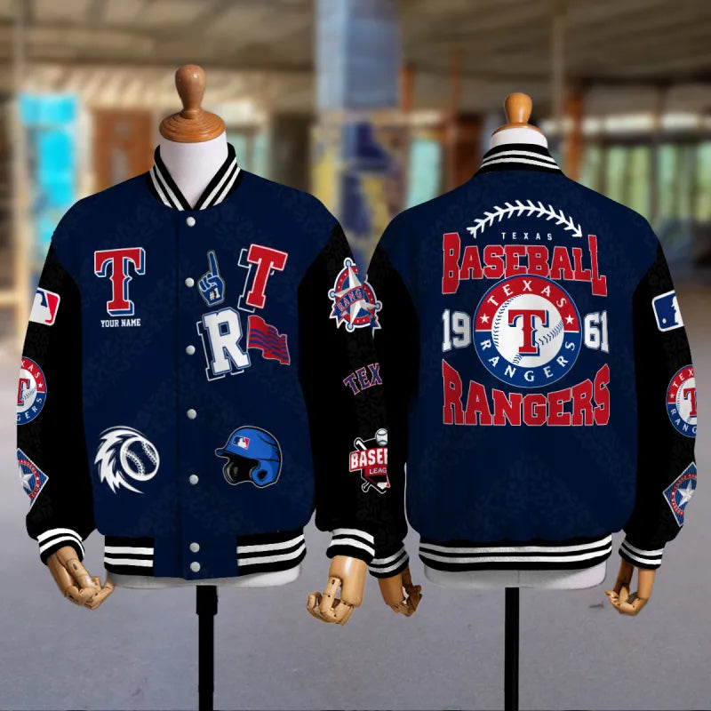 LIMITED EDITION - NEW CUSTOMIZED MLB08 TRS TEXAS RANGERS UNISEX T-SHIRT, POLO, HOODIE & JACKETS