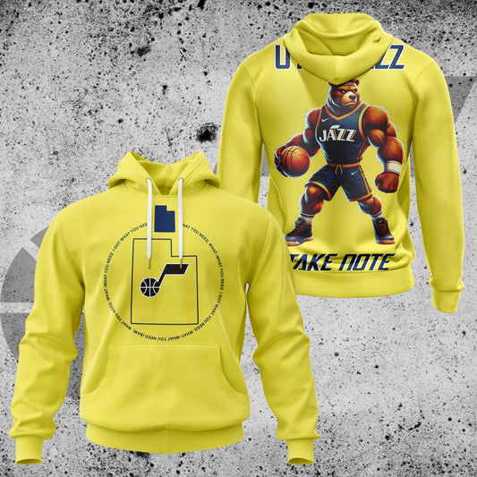 LIMITED EDITION - NEW CUSTOMIZED NBA29 UJ UTAH JAZZ UNISEX T-SHIRT, POLO, HOODIE & JACKETS